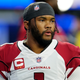 Arizona Cardinals quarterback Kyler Murray warms up before an NFL wild-card playoff football game against the Los Angeles Rams in Inglewood, Calif., Monday, Jan. 17, 2022. Kyler Murray has agreed to a long-term contract that will keep the quarterback with the Arizona Cardinals through the 2028 season.